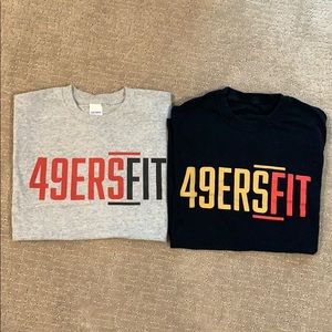 49ners Fit Tee Shirts Bundle